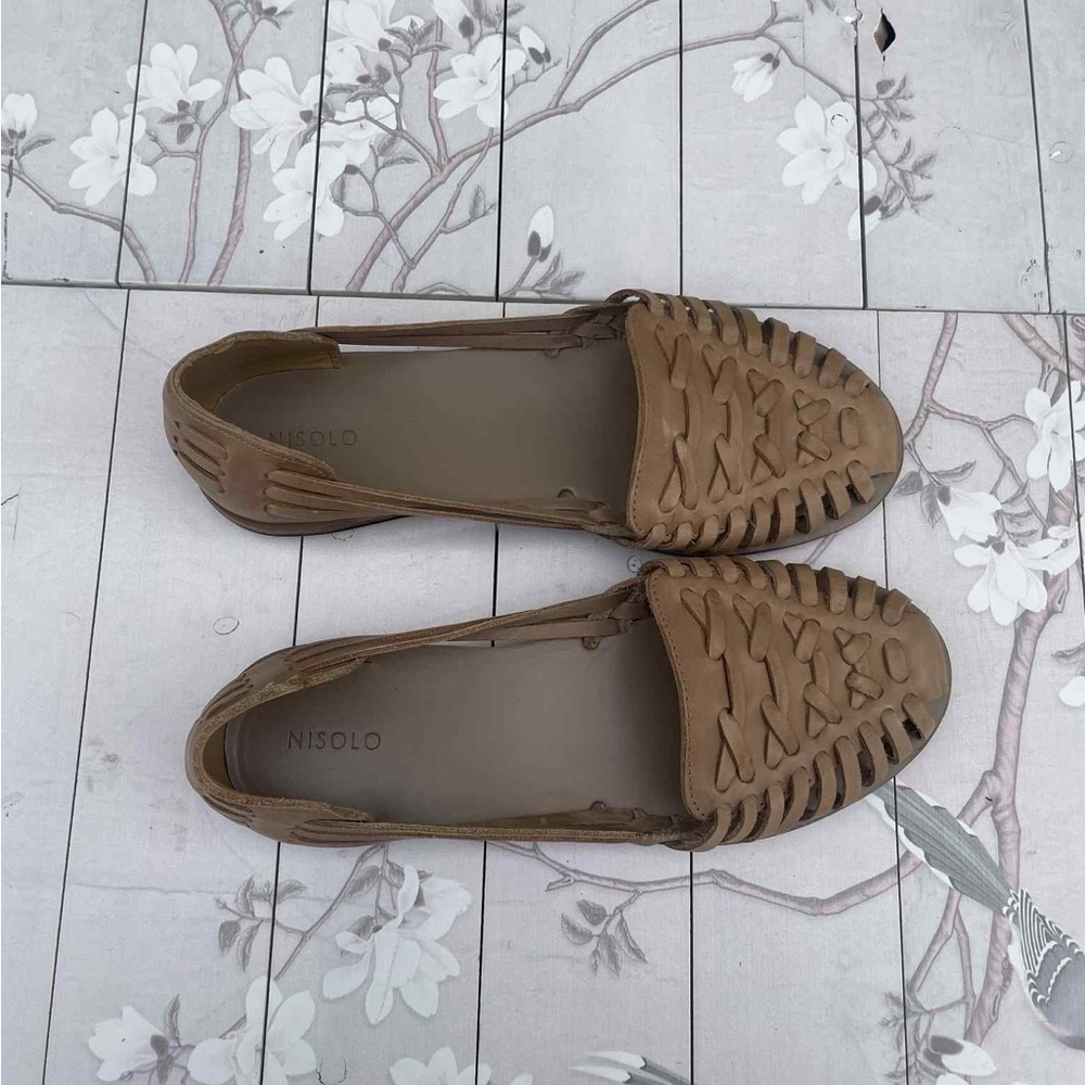 Nisolo Women's Brown Leather Loafers - Picture 5 of 5